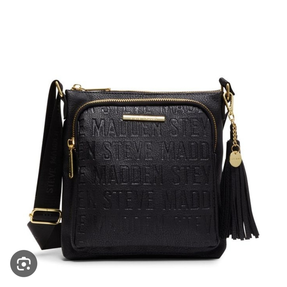 Steve Madden Black Crossbody Bag